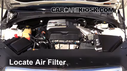 2014 Cadillac ATS 2.0L 4 Cyl. Turbo Filtro de aire (motor) Control